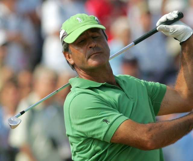 Das spanische Golf-Idol Severiano Ballesteros