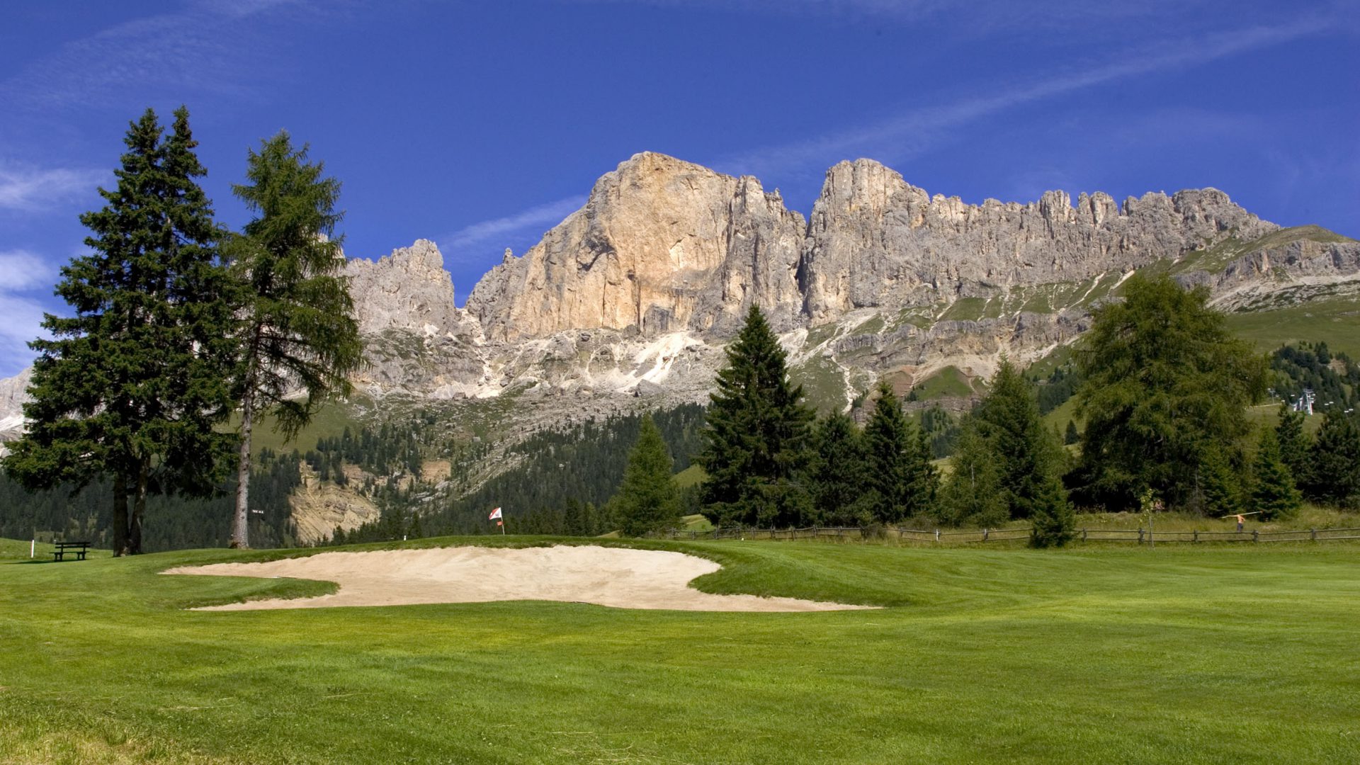 GC Karersee - Loch 5 (Par 4