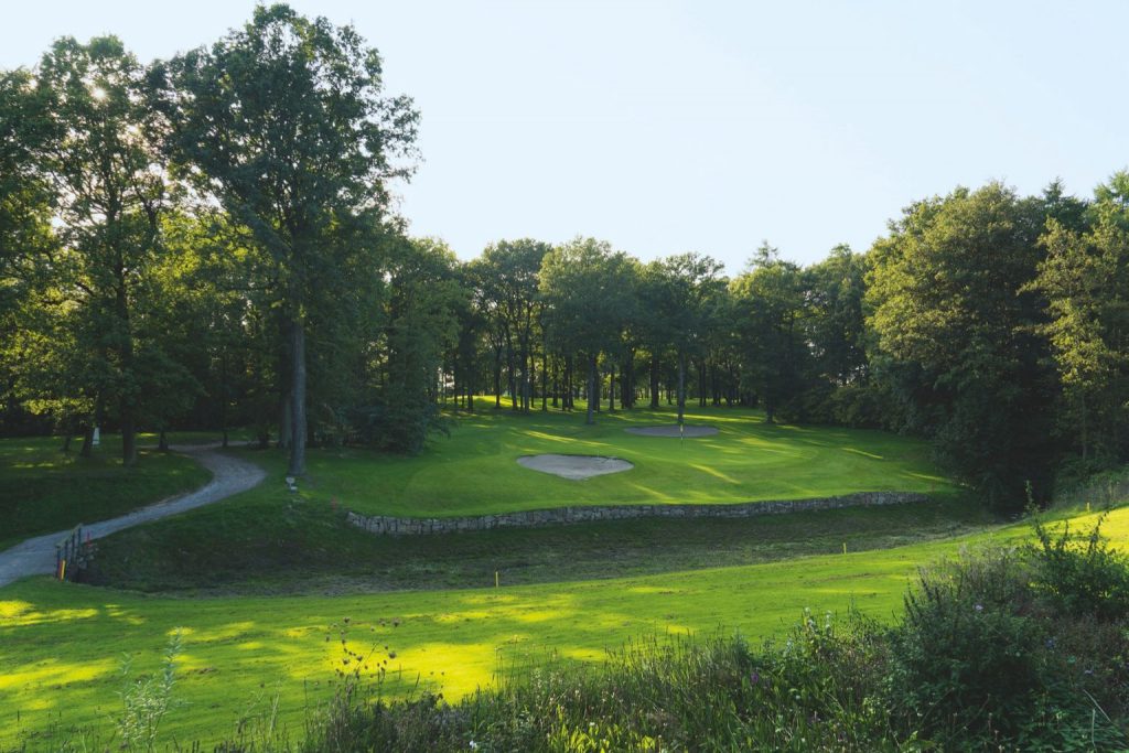 Blick auf Bahn 12 des Golfclub Recklinghausen.