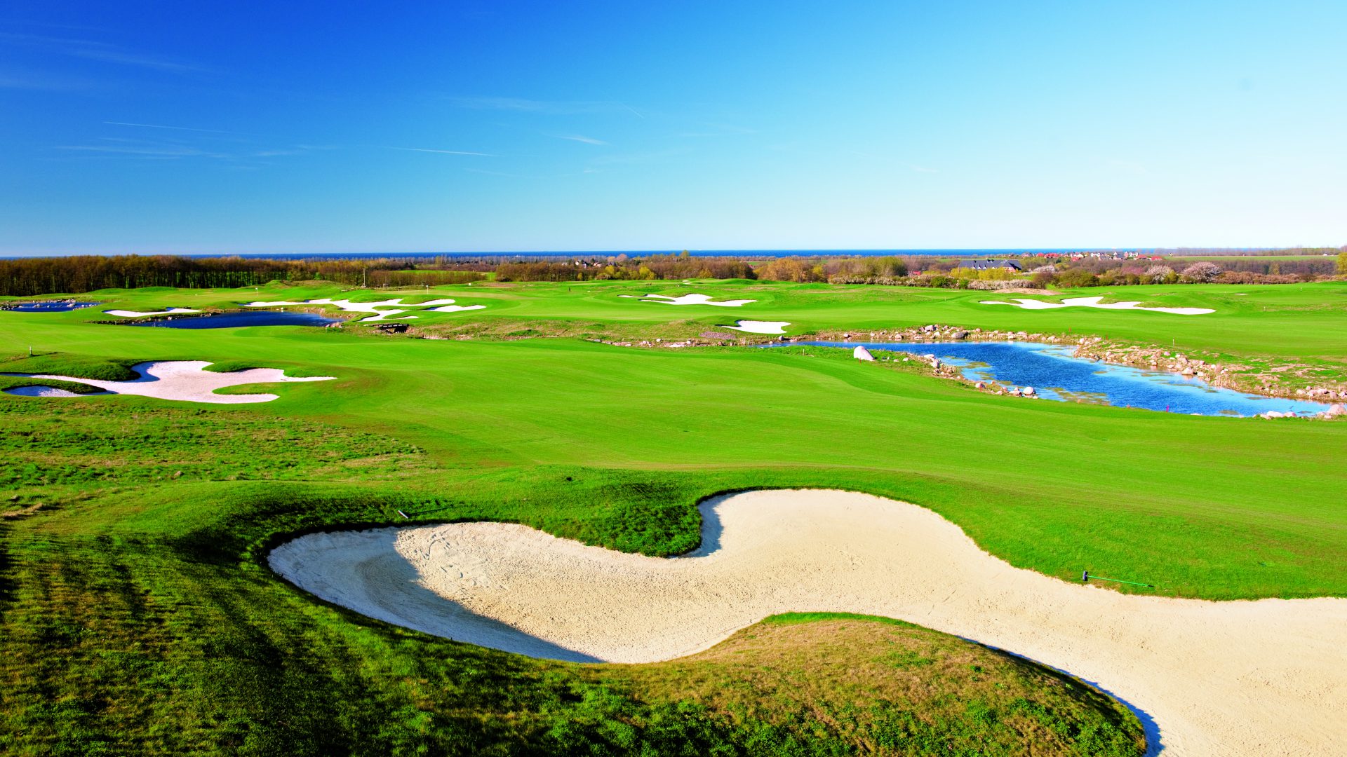 Platz Eikhof des Ostsee Golf Resorts Wittenbeck.