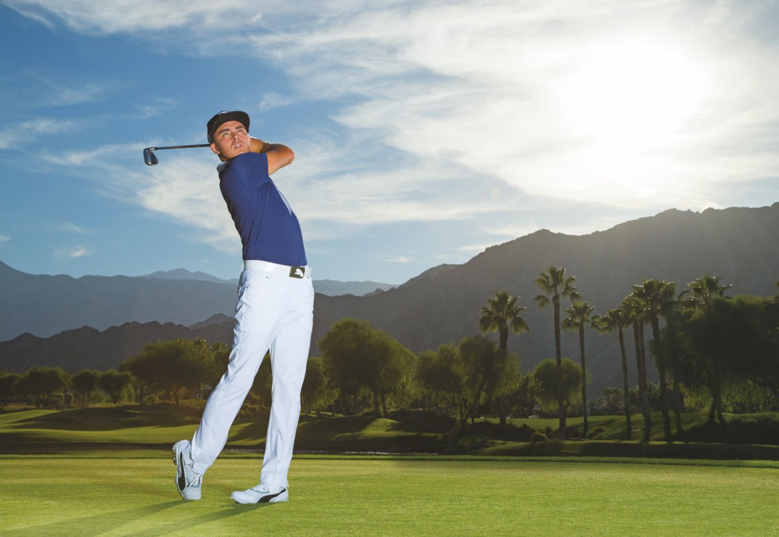 Golftraining mit Rickie Fowler