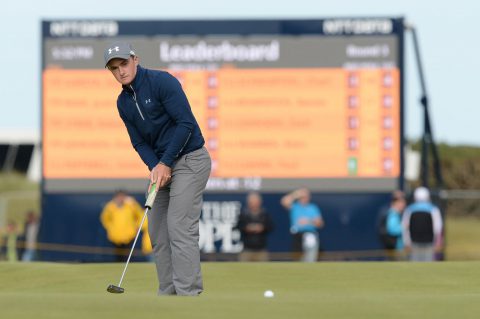 ST ANDREWS, SCOTLAND - JULY 19:  Paul Dunne of Ireland pictured during the round three of The 144th Open Championship at The Old Course on July 19, 2015 in St Andrews, Scotland.  (Photo by Arep Kulal/Asian Tour via Getty Images)
