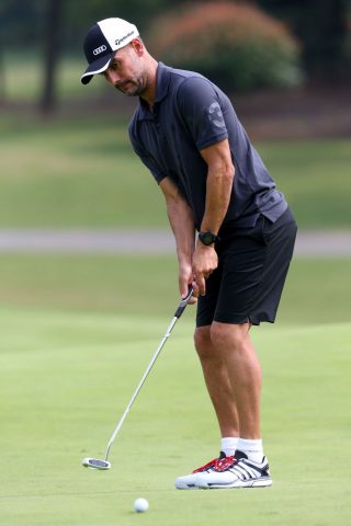 Pep Guardiola beim Golf
