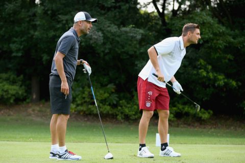 Pep Guardiola beim Golf