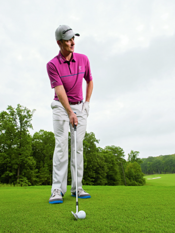 Training mit Justin Rose