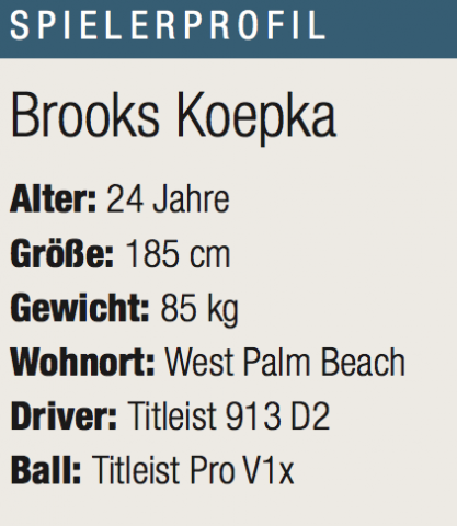 Schwung von Brooks Koepka