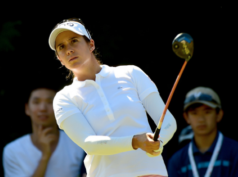 Azahara Munoz ist beim Solheim Cup 2015 dabei.