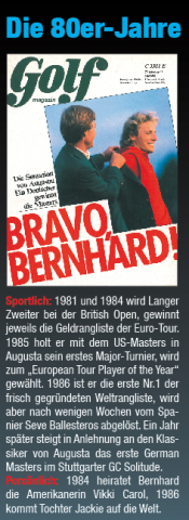 GOLF MAGAZIN besucht Bernhard Langer