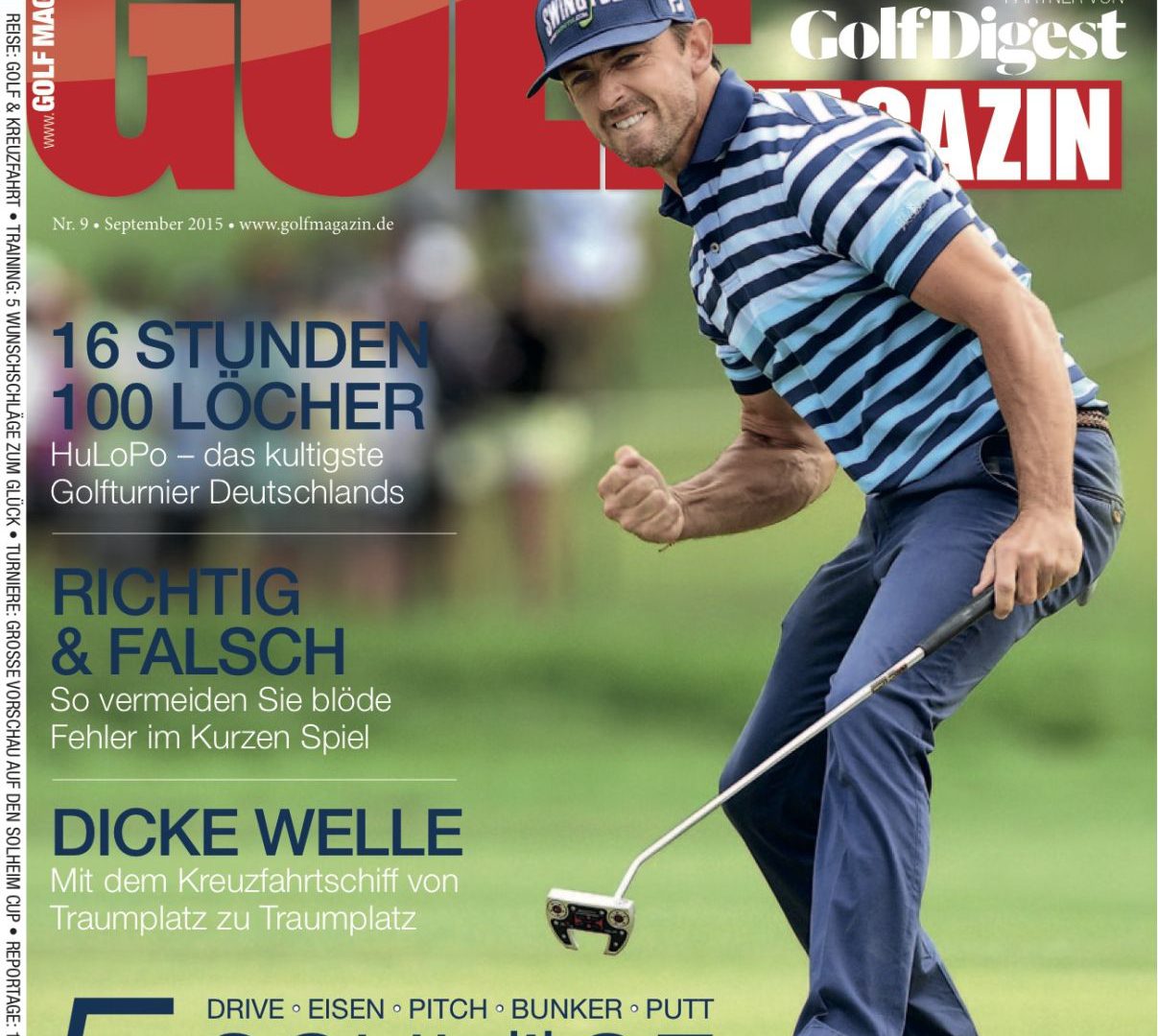 GOLF MAGAZIN September Ausgabe