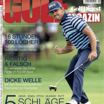 GOLF MAGAZIN September Ausgabe