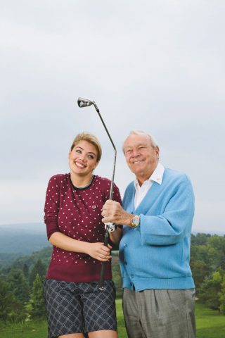 Arnie & Kate Upton