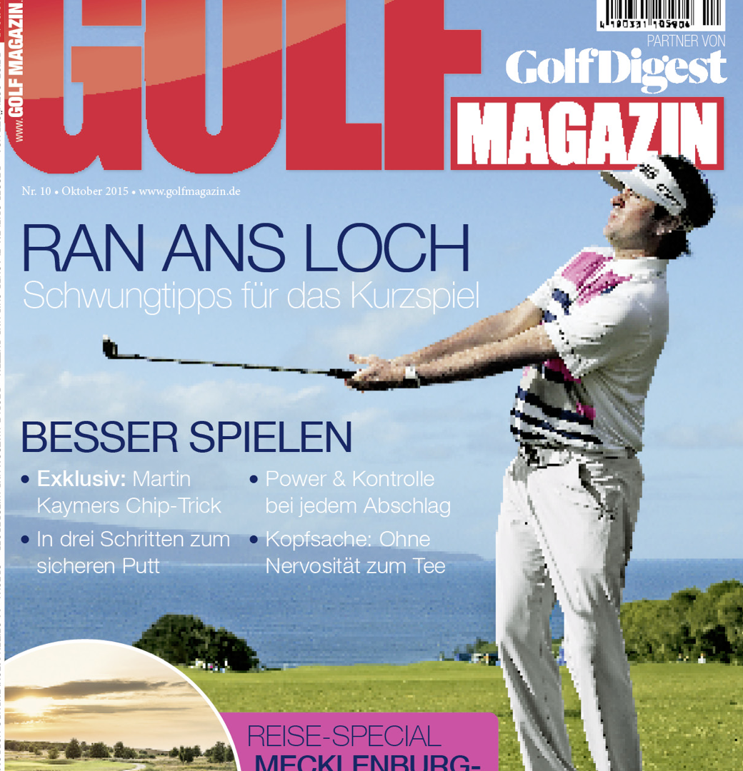 GOLF MAGAZIN Oktober-Ausgabe