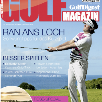 GOLF MAGAZIN Oktober-Ausgabe