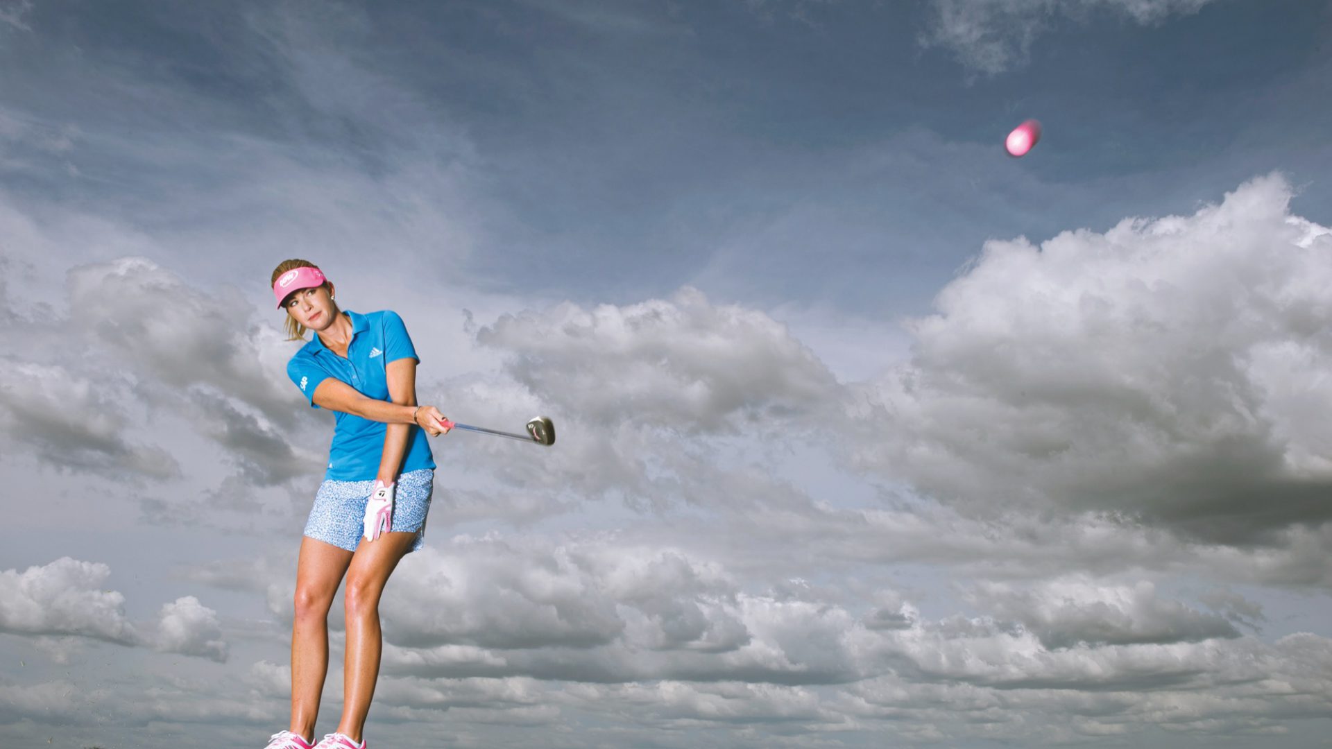 Kurzes Spiel mit Paula Creamer