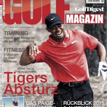 GOLF MAGAZIN Januar-Ausgabe