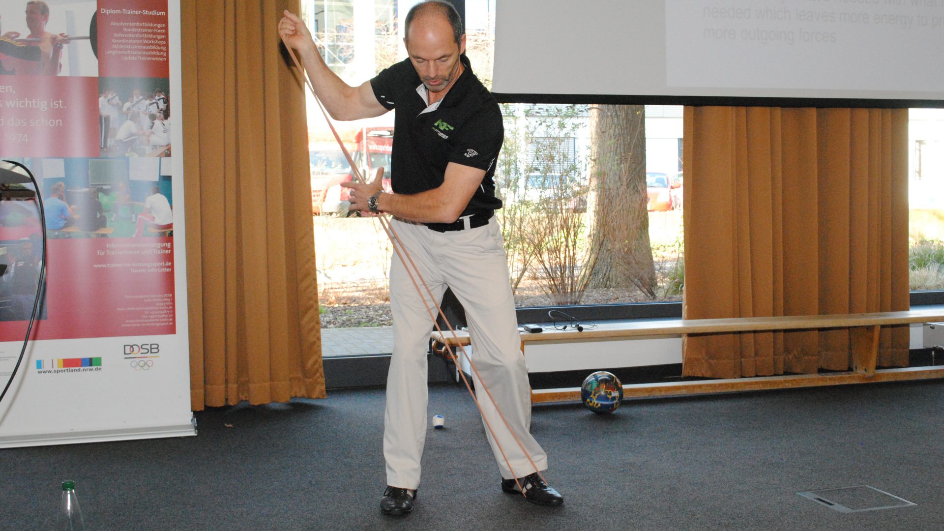 Golf Fitness Summit in Frankfurt.