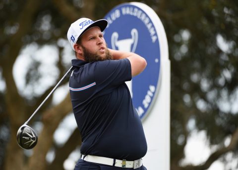 SOTOGRANDE, SPAIN - APRIL 16: Andrew Johnston of England tees off on the 2nd hole during day three of the Open de Espana at Real Club Valderrama on April 16, 2016 in Sotogrande, Spain. (Photo by Ross Kinnaird/Getty Images)