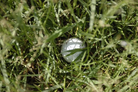 falschen Ball gespielt