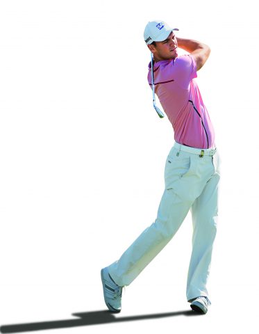 DUBAI, UNITED ARAB EMIRATES - FEBRUARY 05: Martin Kaymer of Germany plays his second shot on the 12th hole during the second round of the Omega Dubai Desert Classic at the Emirates Golf Club on February 5, 2016 in Dubai, United Arab Emirates. (Photo by Ross Kinnaird/Getty Images)