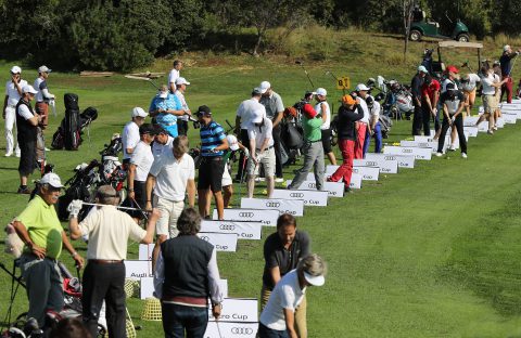 Golfer aus 51 Nationen gingen an den Start.