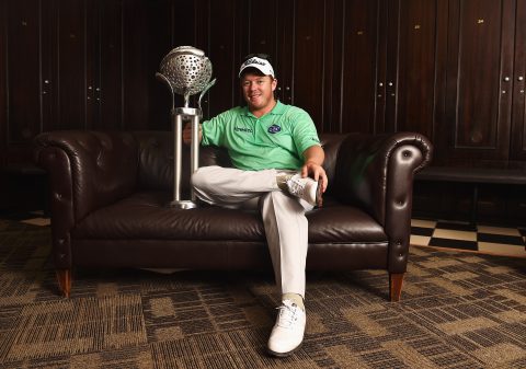 Heimsieg: George Coetzee aus gewann 2015 die Tshwane Open im Pretoria Country Club in Südafrika (Foto Kredit:Stuart Franklin/Getty Images)