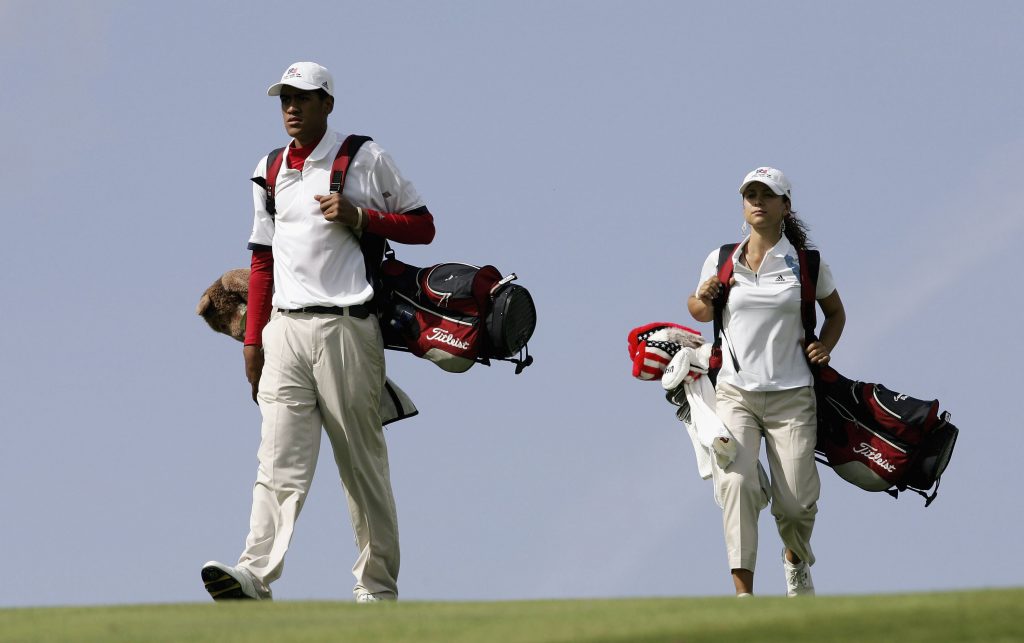 Tony Finau vertritt 2006 das Team USA beim Junior Ryder Cup in Newport.