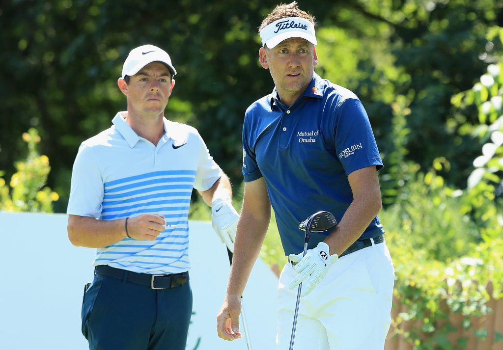 The Northern Trust 2017 in New York: In Runde drei sind Rory McIlroy und Ian Poulter in einem Flight.