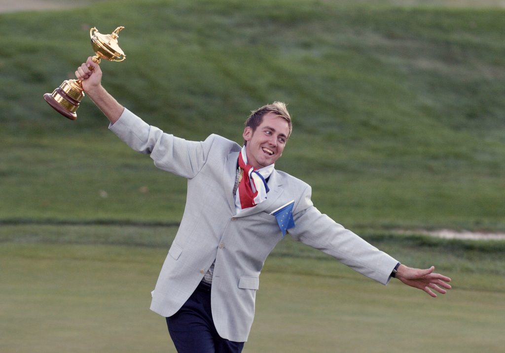 Ian Poulters erste Ryder Cup-Teilnahme 2004.