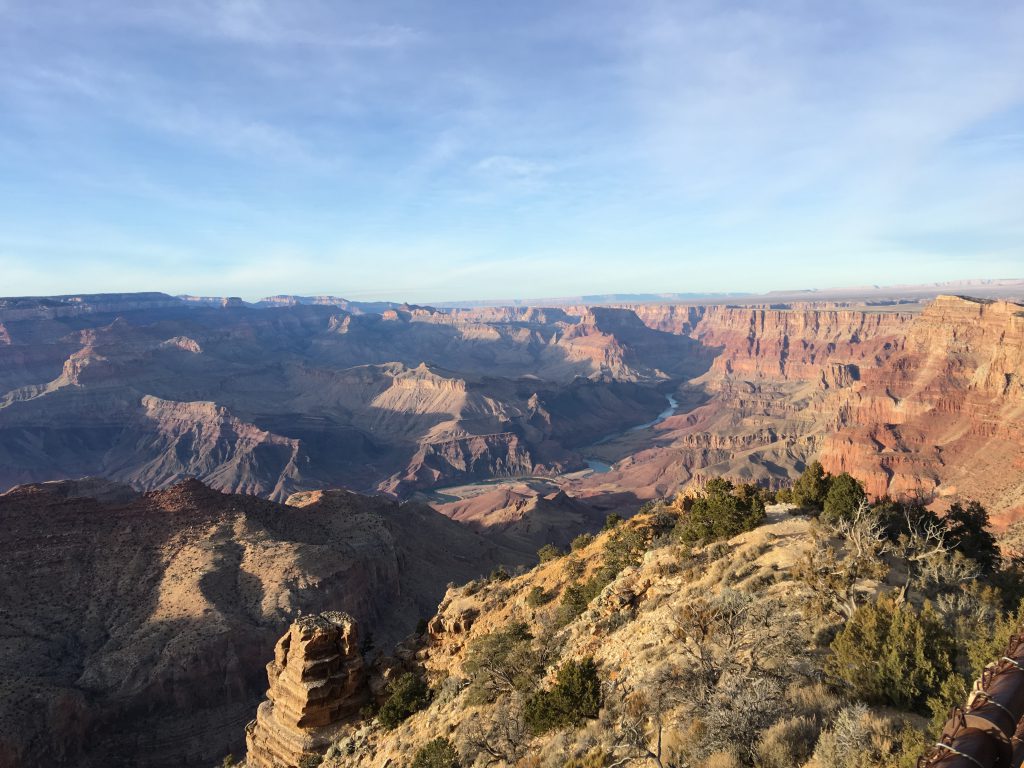 Zum perfekten Golfurlaub in Arizona und einem Roadtrip in dem schönen Wüstenstaat gehört auch ein Zwischenstop beim Grand Canyon. Hier: South Rim bei Tusayan. Foto: I.v.Wilcke
