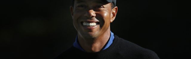 The Match: Tiger vs Phil ? Pro-Am Tournament LAS VEGAS, NV - NOVEMBER 24:  Tiger Woods looks on during the Pro-Am Tournament for The Match: Tiger vs Phil at Shadow Creek Golf Course on November 24, 2018 in Las Vegas, Nevada.  (Photo by Christian Petersen/Getty Images for The Match) 