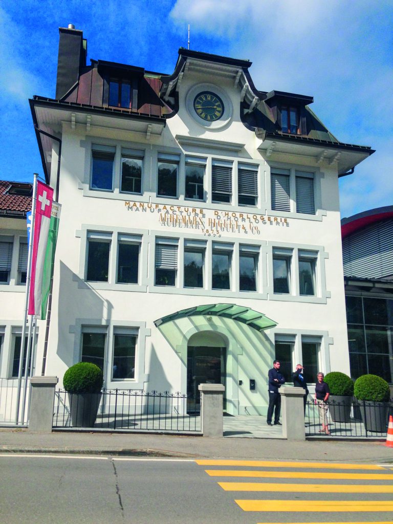 Das Interview mit Danny Willett fand im Hauptsitz seines Uhren-Sponsors Audemars Piguet – in Le Brassus – statt.