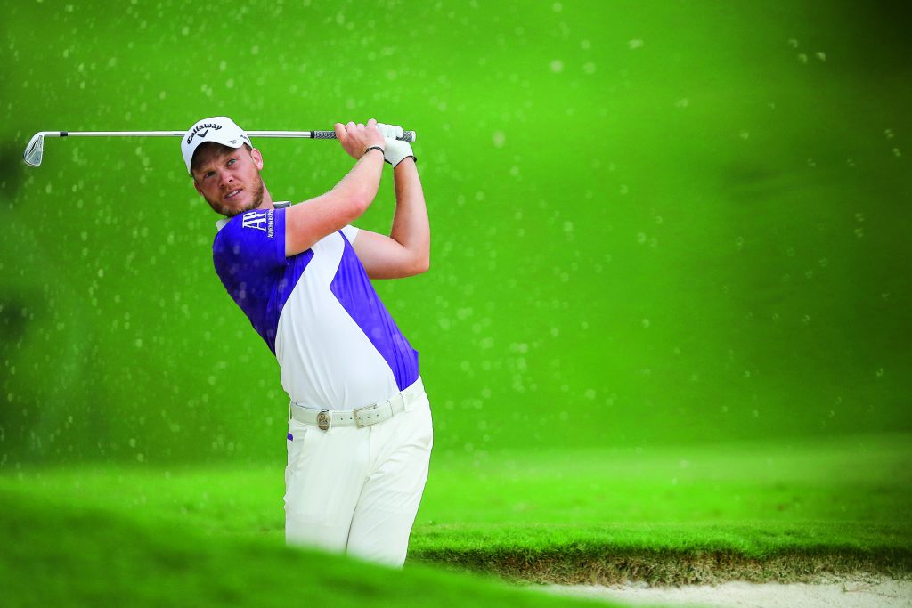 Zweite Runde PGA Championship 2017: Der MAsters-Sieger von 2016, Danny Willett, musste sich 2017 zu oft aus heiklen Lagen befreien. (getty images)