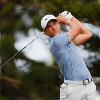 Cameron Champ beim Sentry Tournament of Champions im Januar 2019 auf Hawaii. (Foto: Kevin C. Cox/Getty Images)