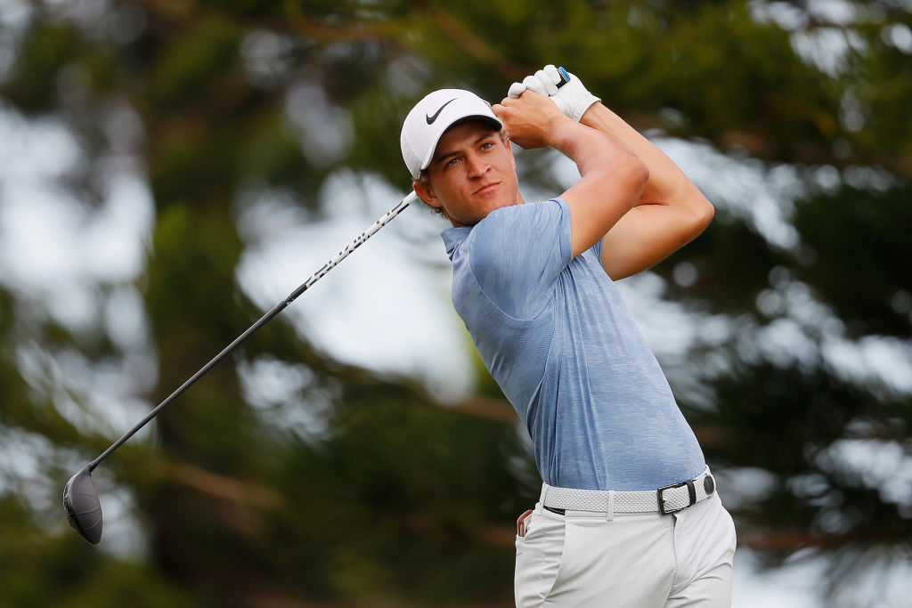 Cameron Champ beim Sentry Tournament of Champions im Januar 2019 auf Hawaii. (Foto: Kevin C. Cox/Getty Images)