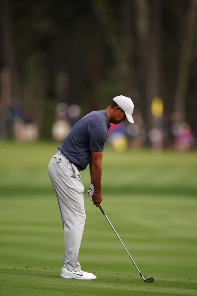 Ansprechposition bei Tigers Woods. Hier bei der The PLAYERS Championship März 2019 (Foto: Getty Images).