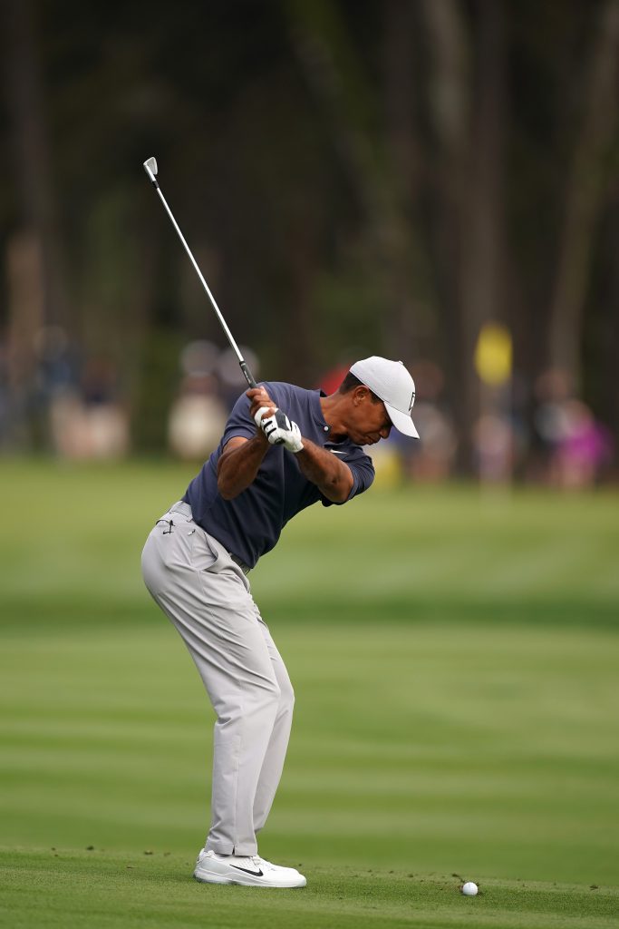 Der neue Golfschwung von Tiger Woods (Foto: Getty Images)