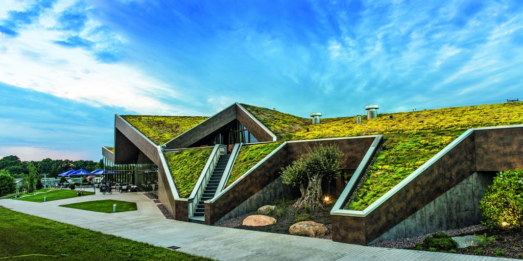 Clubhaus im Golfclub Herzogswalde