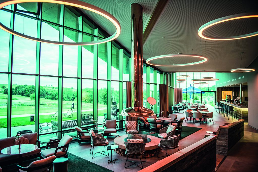 Clubhaus im Golfclub Herzogswalde