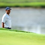 Tiger Woods gibt bei der Northern Trust vorzeitig auf. (Photo by Jared C. Tilton/Getty Images)