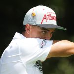 Rickie Fowler trotz der Hitze beim FedEx Cup Playoff-Finale in East Lake nahe Atlanta. (Photo by Streeter Lecka/Getty Images)