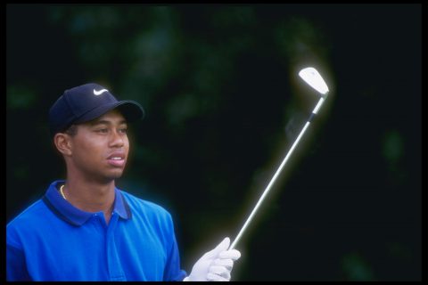 Tiger Woods Debüt