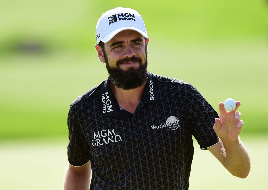 Unser Flightpartner bei der PEO-ProAm: Troy Merritt. Hier noch bei der Northern Trust am 10.August 2019 in New Jersey. (Foto: Getty Images).