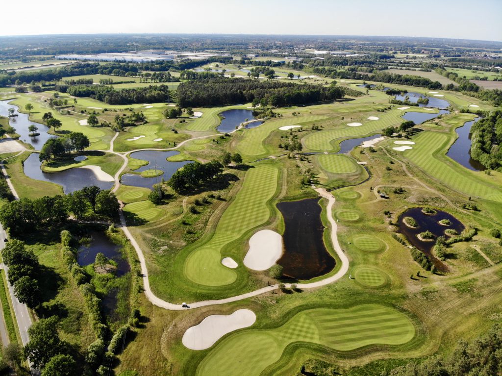 Porsche Nord Course in Green Eagle aus der Vogelperspektive. (Foto: Stefan von Stengel)