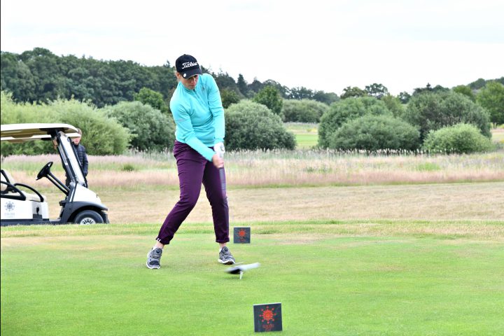 Machte beim Golf-Marathon eine sehr gute Figur und scorte überragend: Monique Krause. (Foto: Elke A. Jung-Wolff)