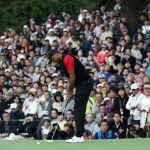 Die Fans in Japan freuten sich über den Auftritt von Tiger Woods. Von dessen 82. PGA Tour Sieg ahnten sie zu diesem Zeitpunkt noch wenig.