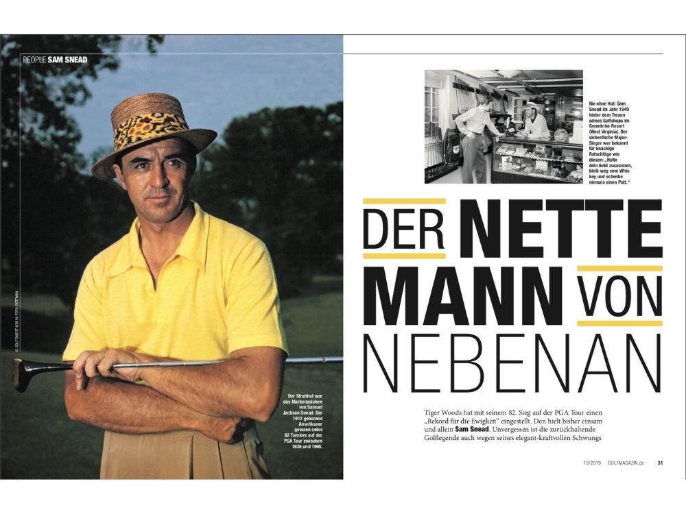 GOLF MAGAZIN 12/2019