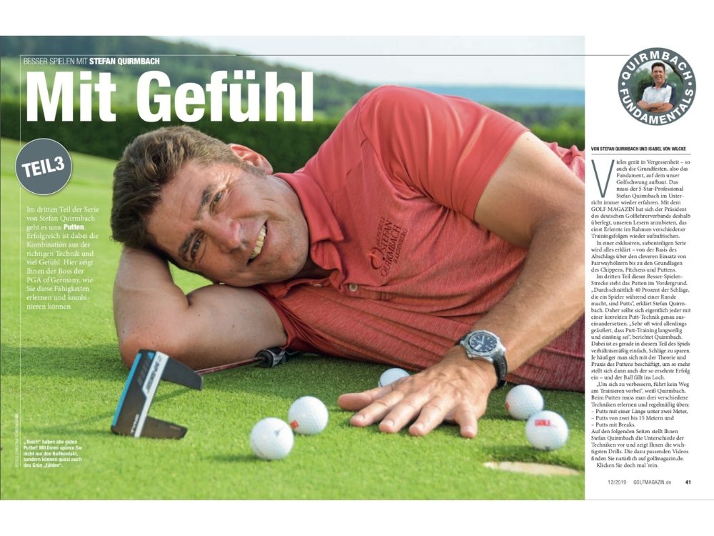 GOLF MAGAZIN Stefan Quirmbach