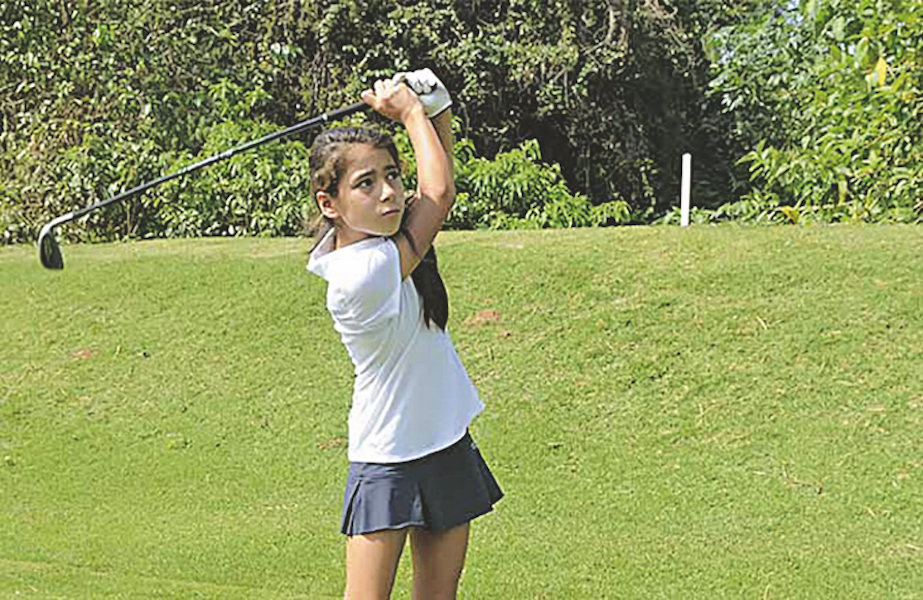Gabriela Hitoshi unglaubliche Golfrunde