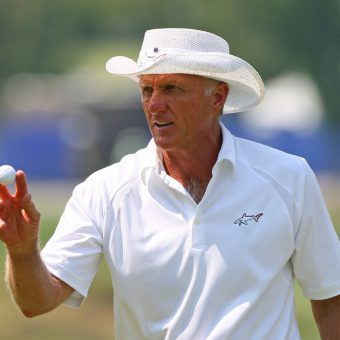 Greg Norman Tiger Woods