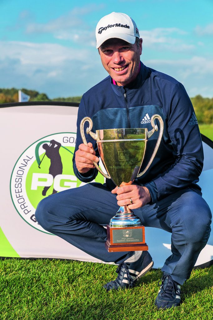 David Britten, Deutscher Golflehrermeister der Senioren 2019. (Foto: PGA of Germany/Michael Fahrig)